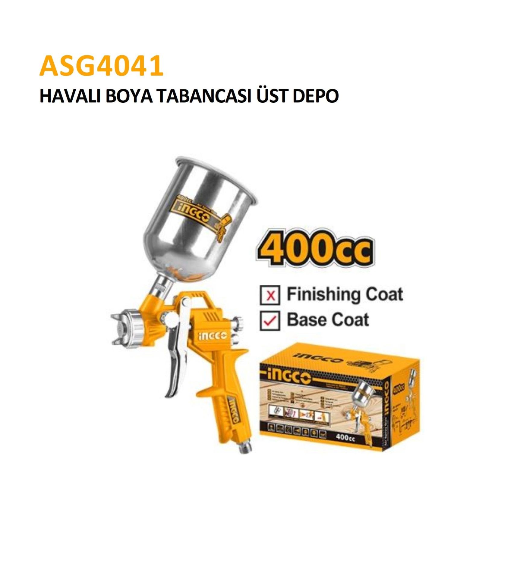 ÜST DOLUM BOYA TABANCASI 400CC