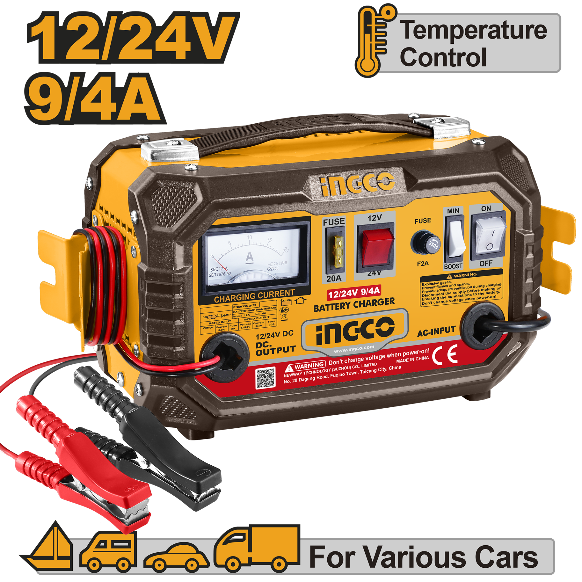 12 / 24 V AKÜ ŞARJ CİHAZI