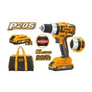 20V 2 Ah LI-ION ÇİFT PİLLİ KÖMÜRSÜZ DARBELİ MATKAP