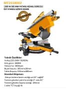 1800W ÜST STANDLI GÖNYE TESTERE 305MM