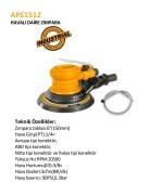 HAVALI DAİRE ZIMPARA 150MM