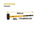 5000 GR FİBERGLASS SAPLI BALYOZ