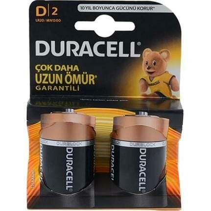 DURACELL BÜYÜK PİL D-MN1300 K2