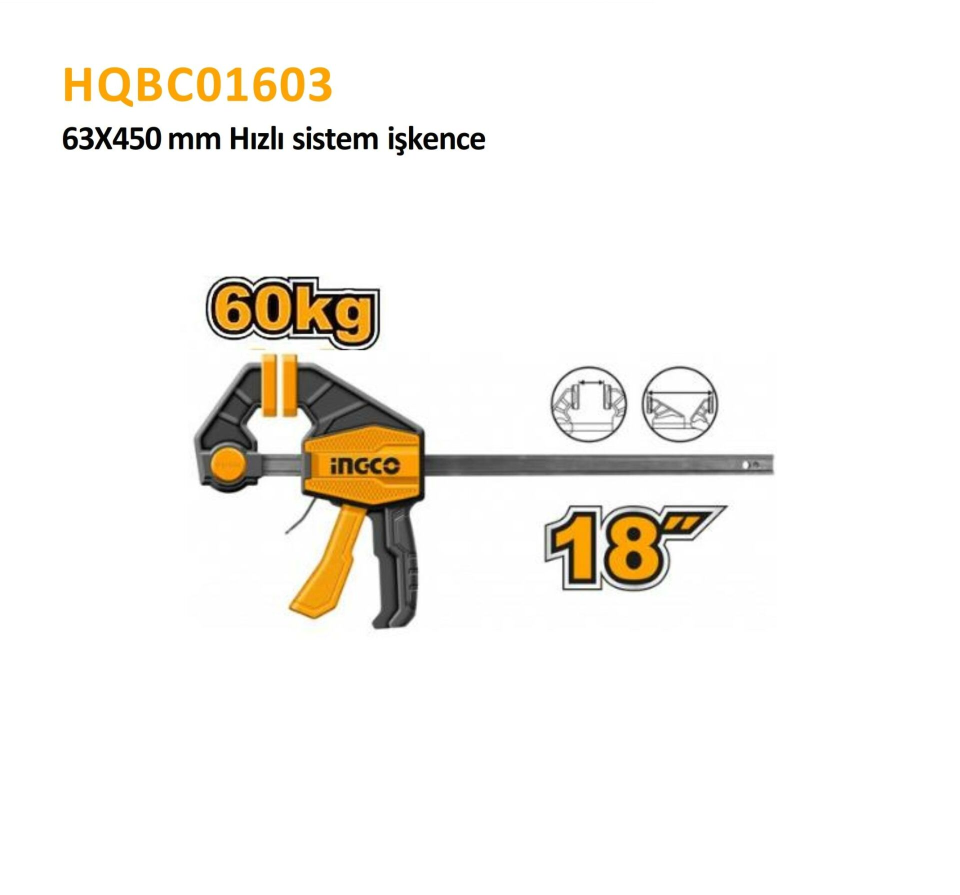 63X450MM HIZLI SİSTEM İŞKENCE