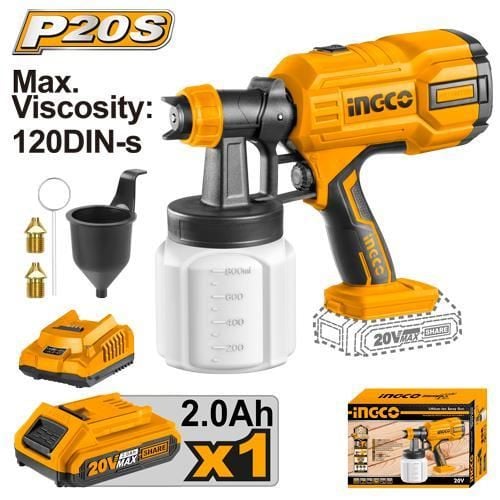 20 V LI-ION BOYA TABANCASI TEK PİLLİ 800 ML