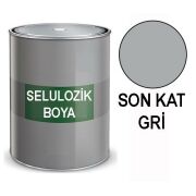 SELULOZİK SON KAT  BOYA 2,5 LT  GRİ