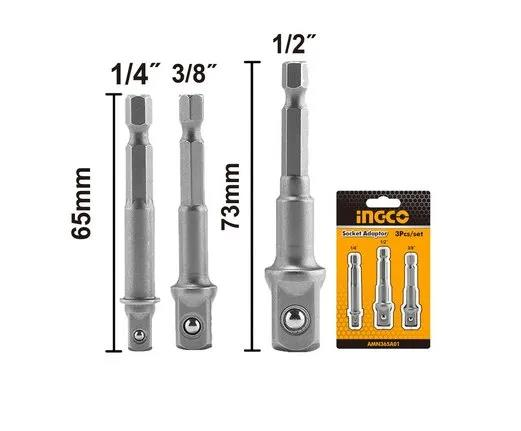 3 PARÇA DARBELİ LOKMA ADAPTÖRÜ 1/2-3/8-1/4