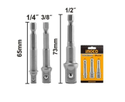 3 PARÇA DARBELİ LOKMA ADAPTÖRÜ 1/2-3/8-1/4