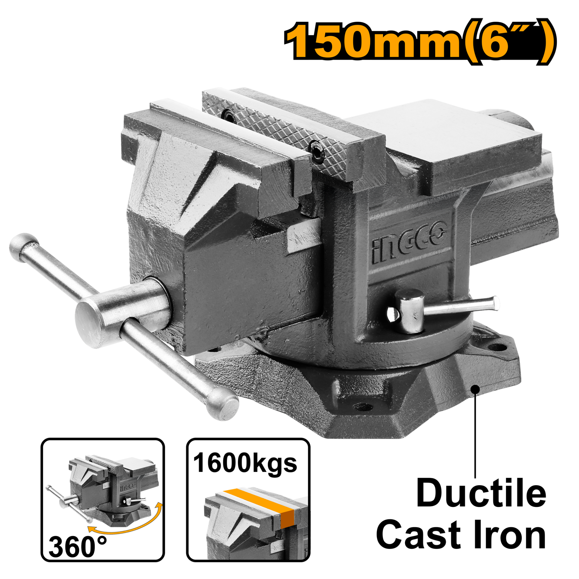 TEZGAH ÜSTÜ MENGENE 150 MM
