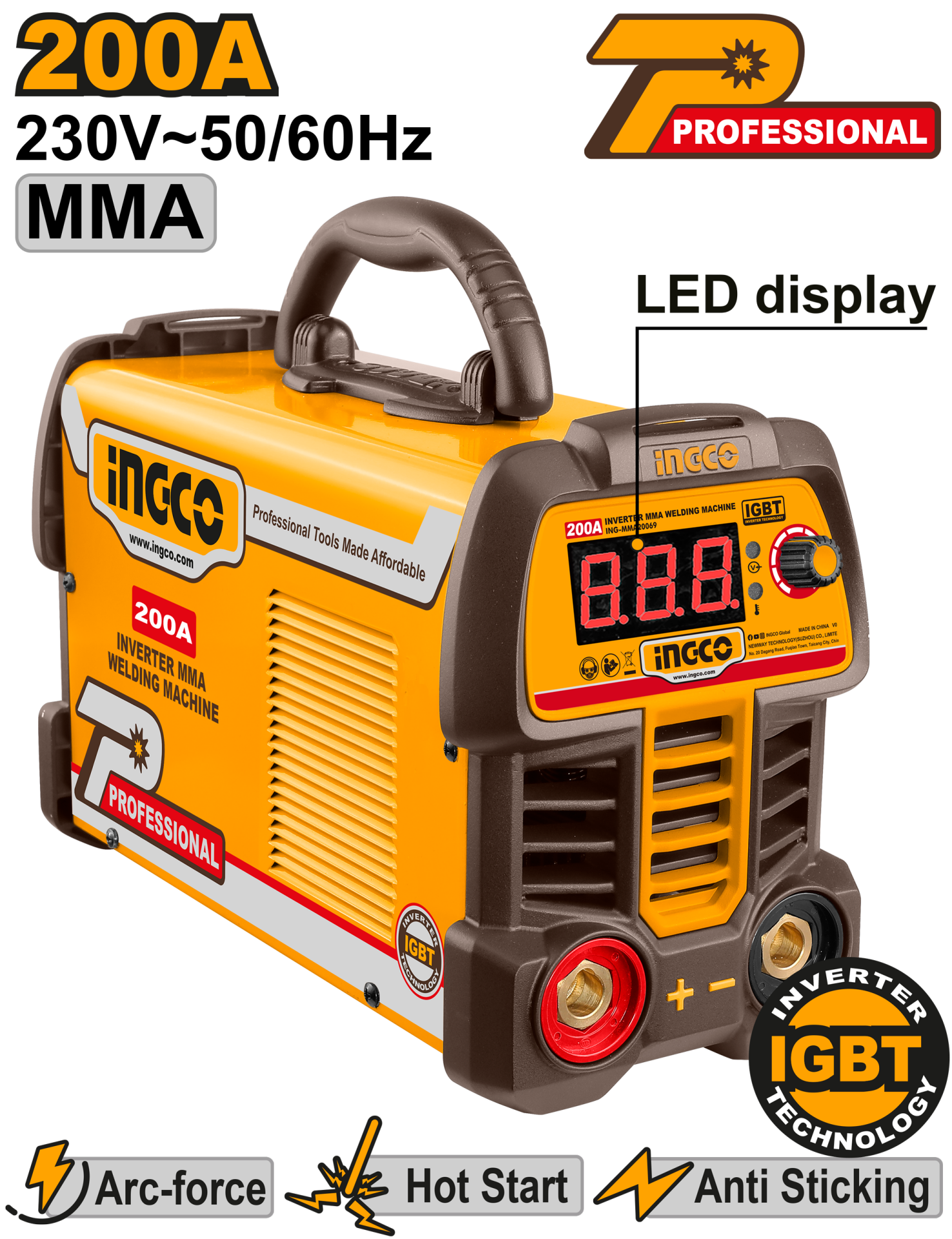 200A İNVERTER KAYNAK MAKİNESİ