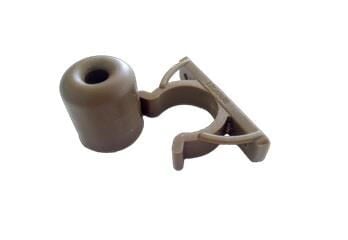 STOP KAPI PLASTIK SIYAH 1 ADET