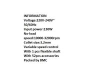 130W 52 PARÇA ÇANTALI GRAVÜR SETİ